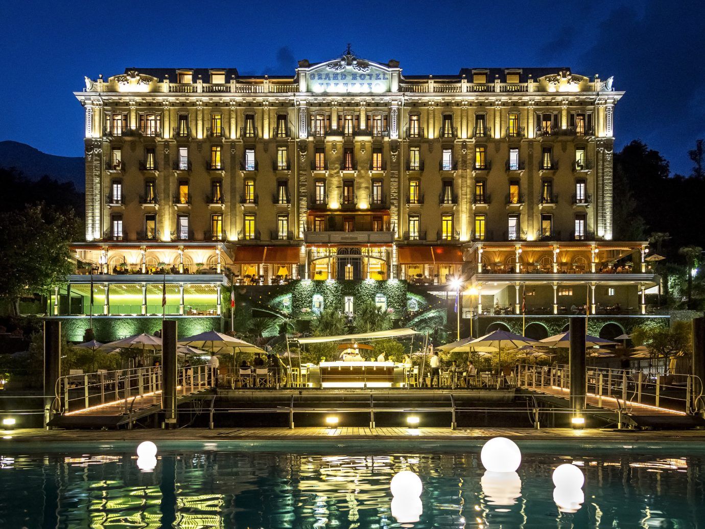 Luxury hotel on Lake Garda