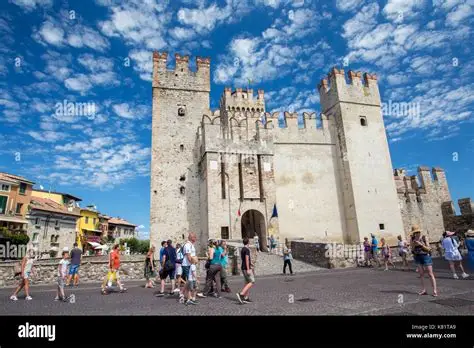Sirmione Castle from the water
